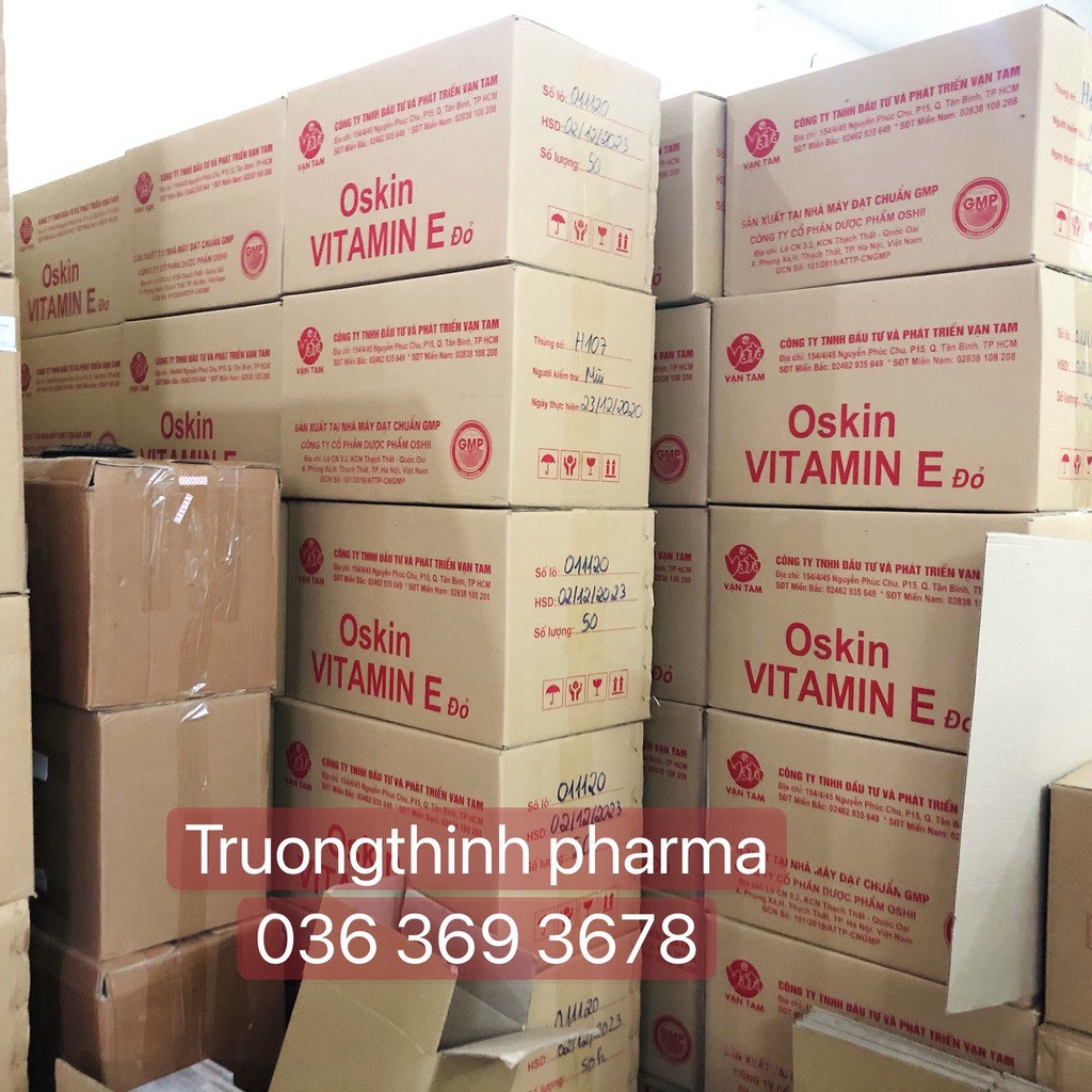 OSkin Vitamin E đỏ | Thế Giới Skin Care