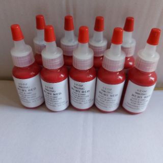 Mực  phun xăm.  Red , Dark brown,orangered,