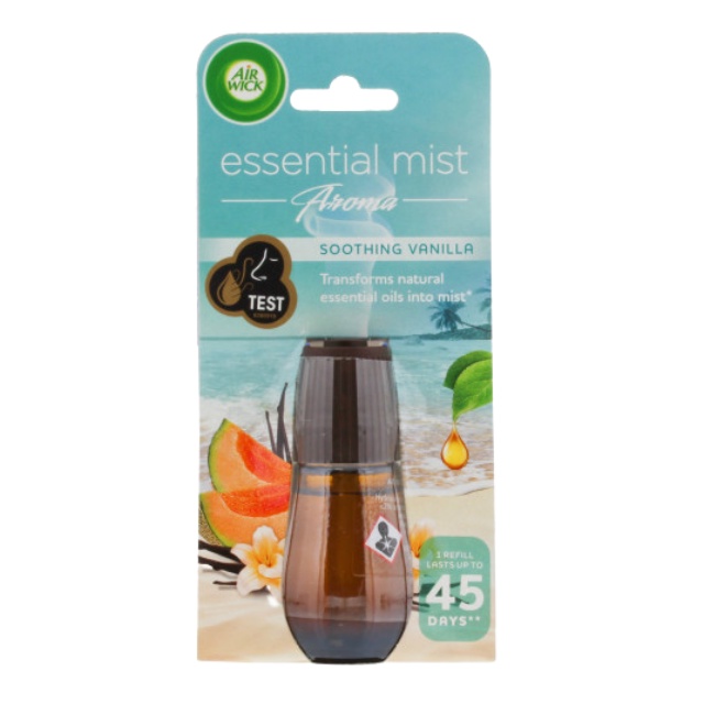 Máy xông tinh dầu Air Wick Aroma Mist hương tinh dầu, chạy pin, Hàng Nội Địa Đức