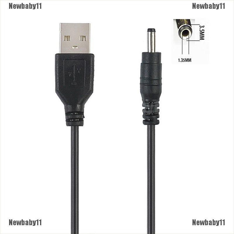 Dây Cáp Nguồn Chuyển Đổi Cổng USB Sang Cổng 2.5 3.5 4.0 5.5mm 5V DC Chuyên Dụng