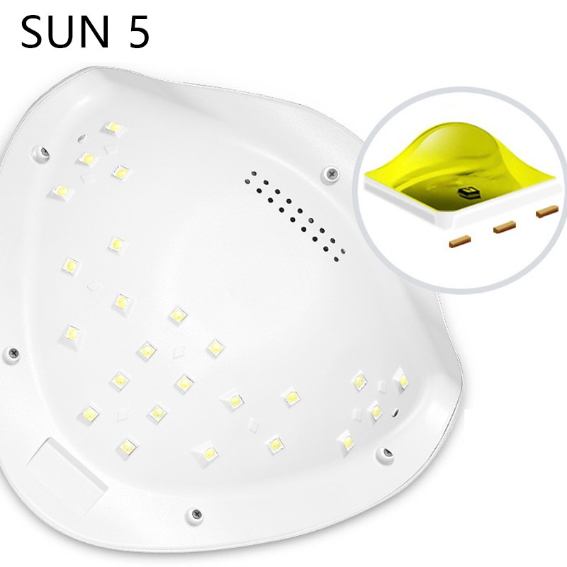 Máy hơ gel móng SUN 5 48W đèn UV/LED và máy mini phụ kiện nail giá rẻ uy tín