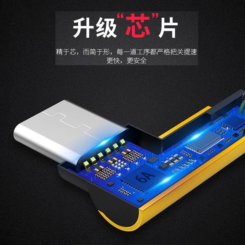 Dây Cáp Sạc Nhanh 67W Type C Xiaomi 6A Phù Hợp Cho Xiaomi 120W Poco F4 GT Redmi K40 / K50 Turbo Charging Cord