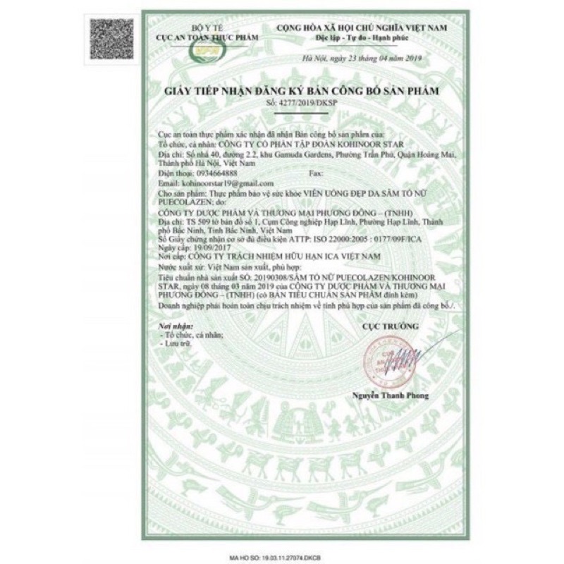 Sâm tố nữ PUECOLAZEN chính hãng 100% giá tốt | BigBuy360 - bigbuy360.vn