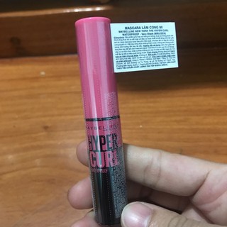 Mascara làm cong mi Maybeline Hyper Curl 4.5ml