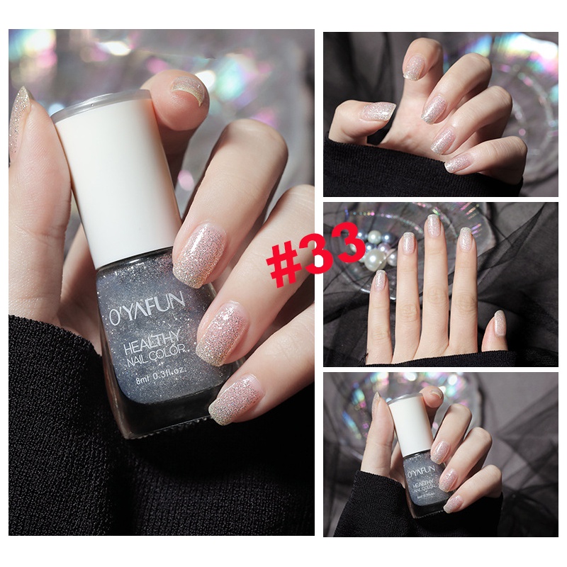 Sơn móng tay dạng Lột Oyafun 8ml nhanh khô màu thời trang