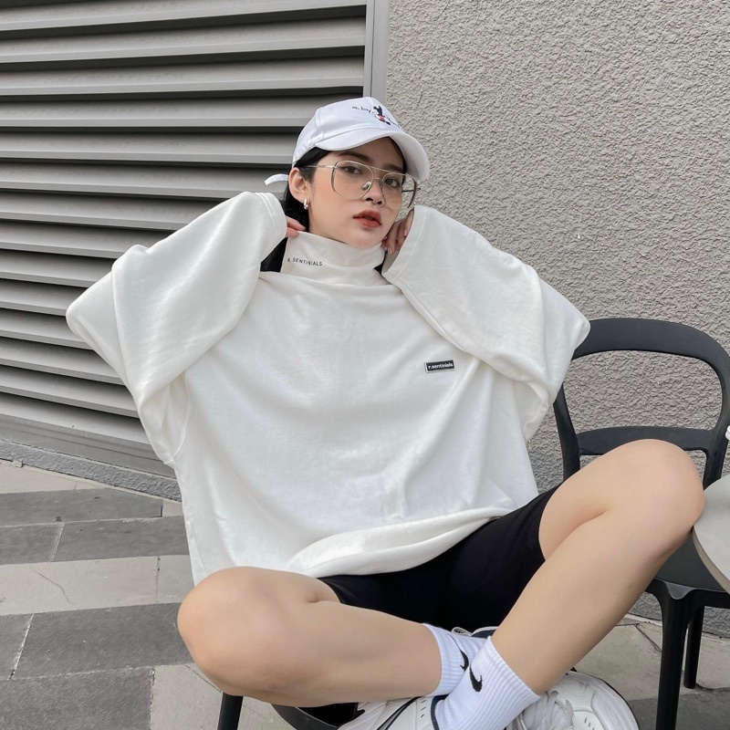 R.SENTINIALS HIGHNECK SWEATSHIRT áo cổ lọ tay dài