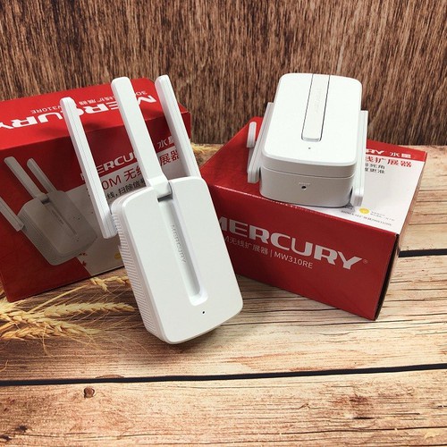 Bộ kích sóng wifi 3 Râu Mercury WM310RE tốc độ 300Mbps Repeater wifi