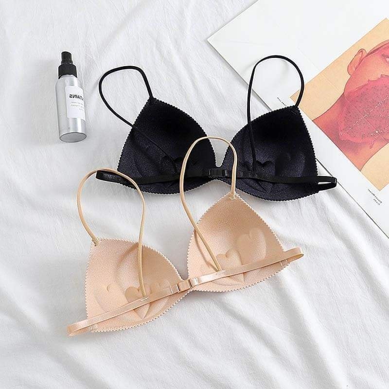 ÁO LÓT NỮ, ÁO BRA ĐÚC SU CÀI SAU DÂY MẢNH HOT HIT - BRA 818