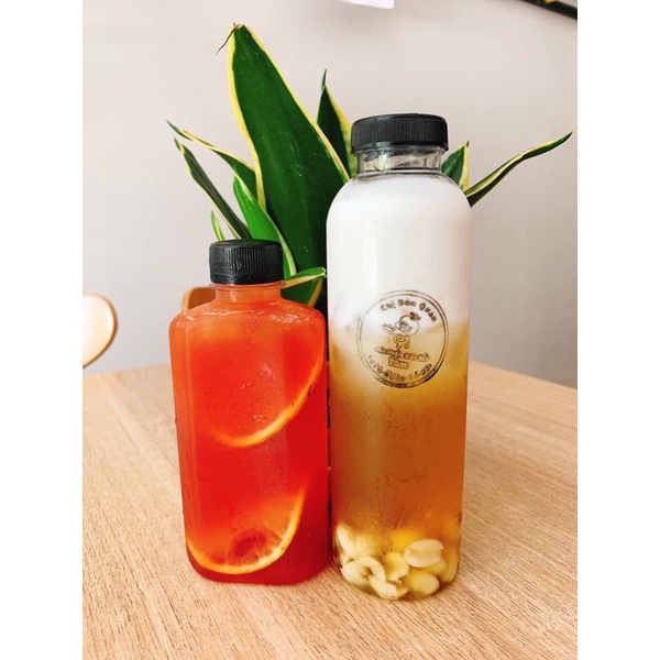 Chai nhựa 1000ml,Chai 500ml đựng trà sữa,mật ong,các loại nước uống.Cha nhựa pet kèm nắp.Chai nhựa trà sữa đẹp