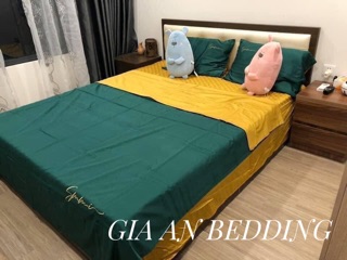 Bộ Chăn ga lụa tencel Sumoi Mix phối màu cá tính