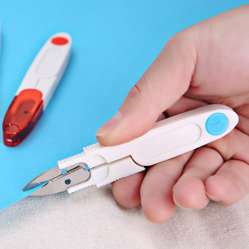 ossayi Kéo mini hình chữ U dùng trong may vá tiện lợi