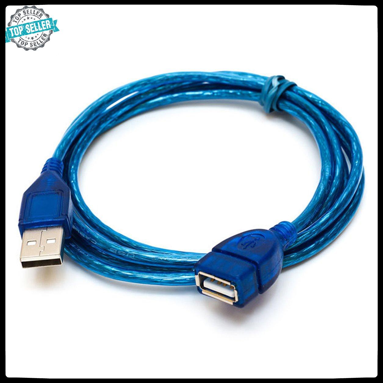 Cáp Chuyển Đổi Đồng Bộ Dữ Liệu Usb 2.0 Đầu Đực Sang Đầu Cái 1m / 1.5m / 2m / 3m