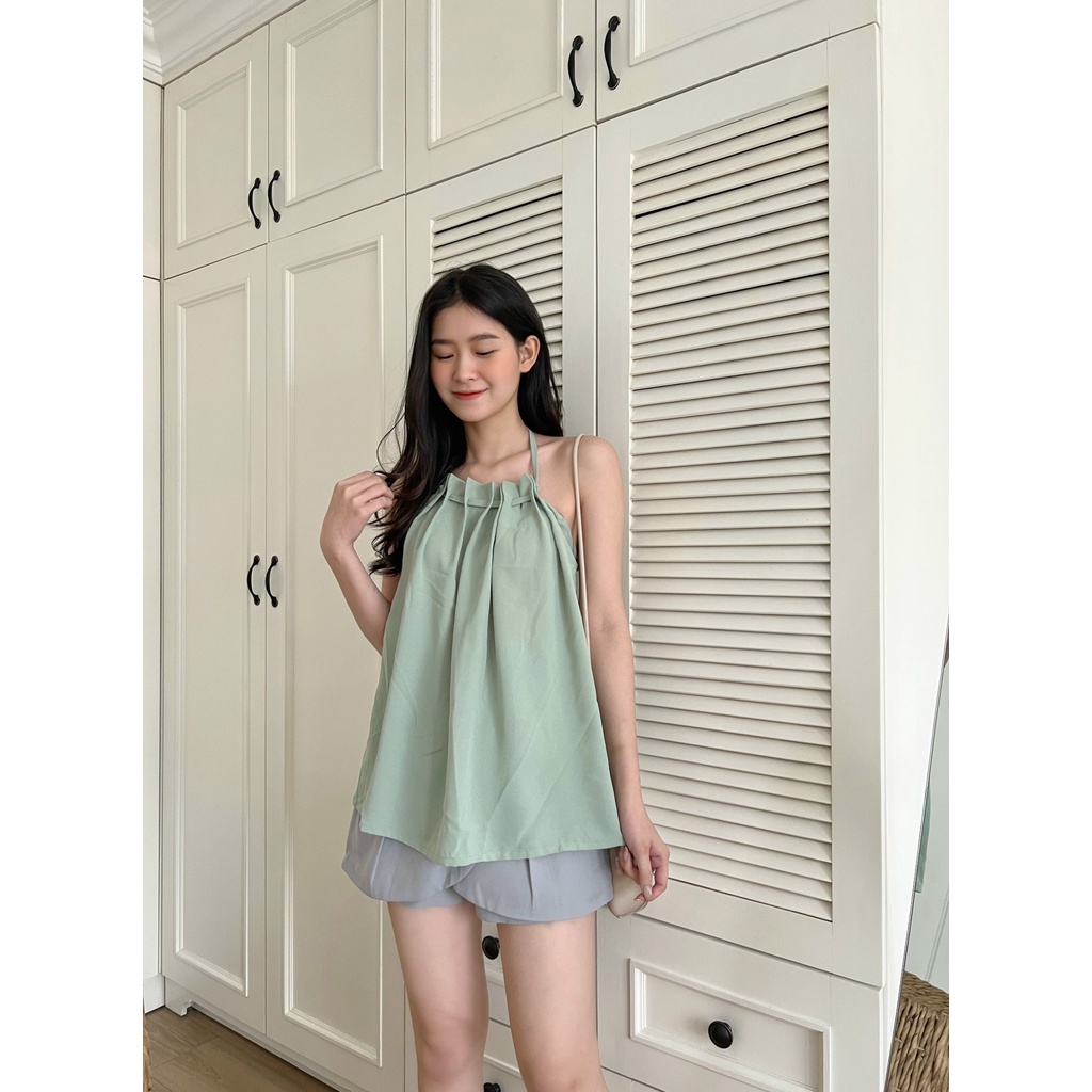 YU CHERRY | Áo nữ Halterneck Yem Top YA393