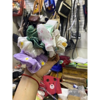 Dây cột tóc scrunchies caro cao cấp (100c-2,9k)
