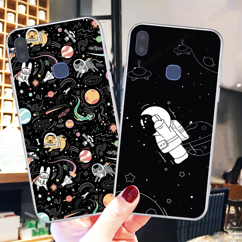 Ốp Vsmart Joy 1 / Joy 1 Plus / Joy1+ hình bầu trời, phi hành gia đẹp, ốp lưng điện thoại vsmart viền dẻo cao cấp