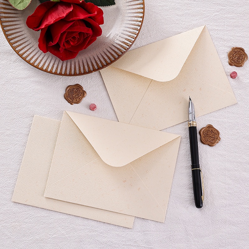 Bộ 5 Miếng Dán Niêm Phong Bì Thư Phong Cách Cổ Điển