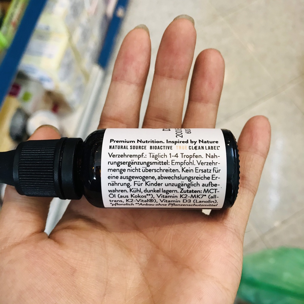 𝐕𝐢𝐭𝐚𝐦𝐢𝐧 𝐃𝟑𝐊𝟐 𝐌𝐊𝟕 - Đức 600 giọt