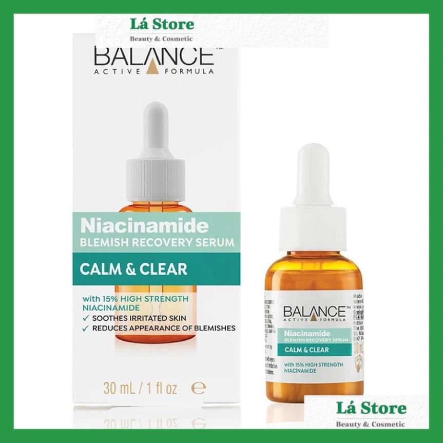 Tinh Chất Balance Active Formula Niacinamide Blemish Recovery 30ml