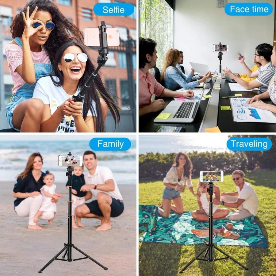 Chân Đế Tripod Yunteng 1688 3 Trong 1 Kết Nối Bluetooth Cho Điện Thoại Android Iphone