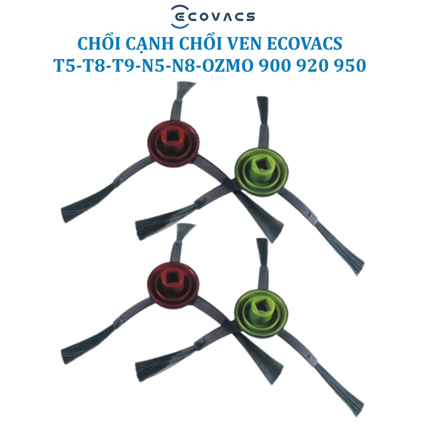 Chổi cạnh chổi ven robot hút bụi lau nhà ECOVACS T5-T8-T9-N5-N8- ozmo 900 920 950