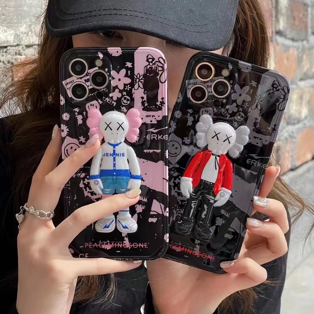 Ốp Điện Thoại Imd In Hình Kaws 3d Cho Iphone12Pro Max 11 Pro Max Xr Xs Max X 7 8 Plus 12 Huawei P40