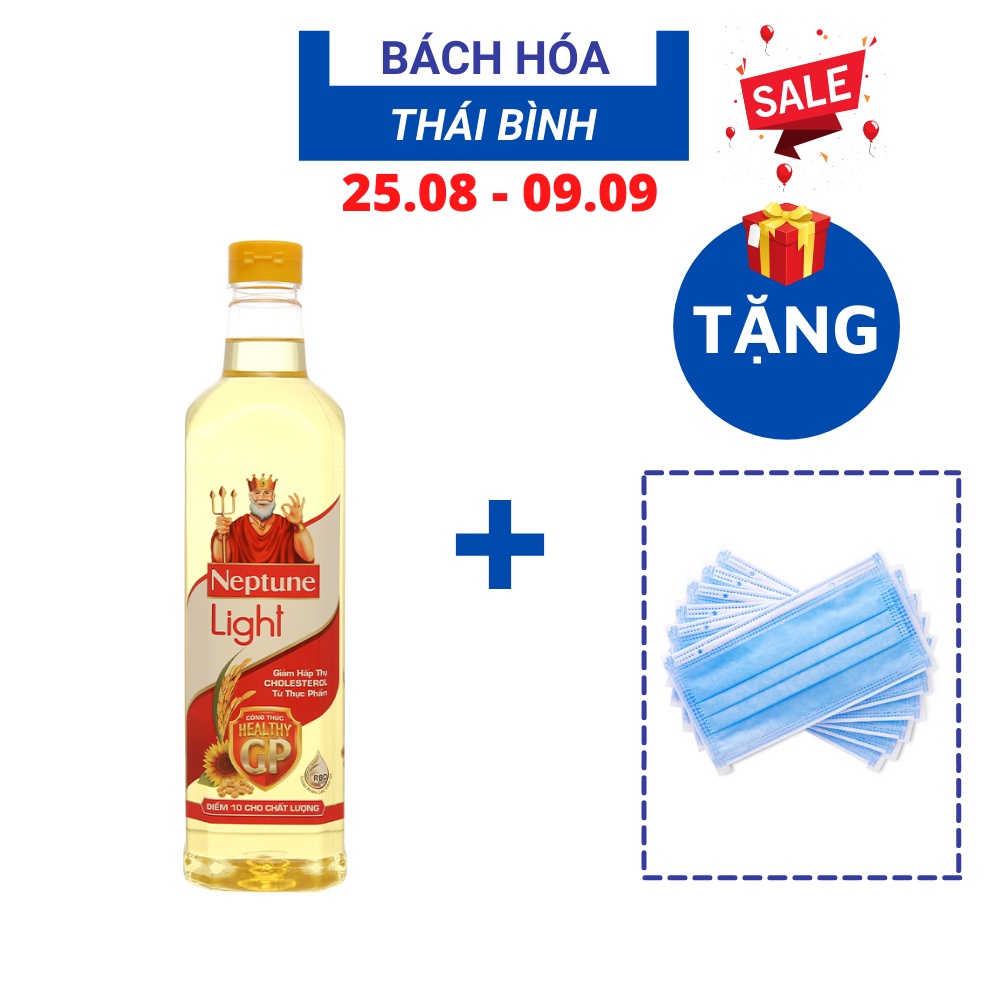 Dầu Ăn Neptune Gold Chai 1 Lít