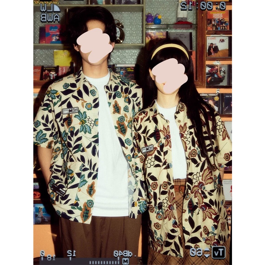 NRVP Áo Sơ Mi Dáng Rộng Thời Trang Hàn Quốc Cá Tính Cho Nữ