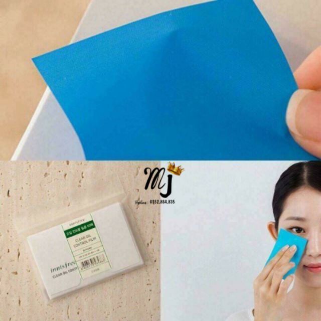 😍Giấy Thấm Dầu Innisfree ( Kiềm dầu, lỗ chân lông luôn thông thoáng ) 💦💦💦 | BigBuy360 - bigbuy360.vn
