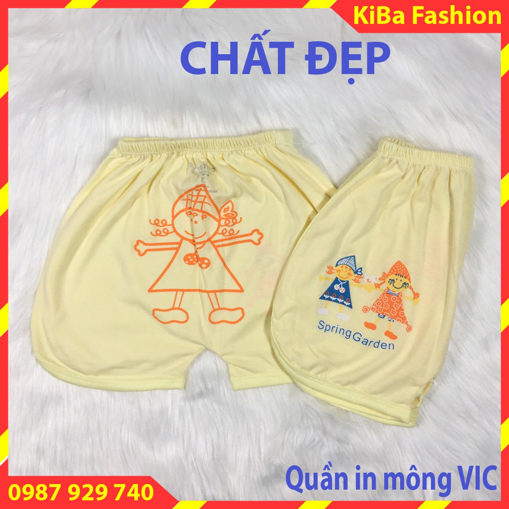 1 Quần đùi mùa hè HÀNG ĐẸP chất cotton cho bé từ 4 -14kg - QĐ - V65 - quần đùi chục, quần đùi mùa hè