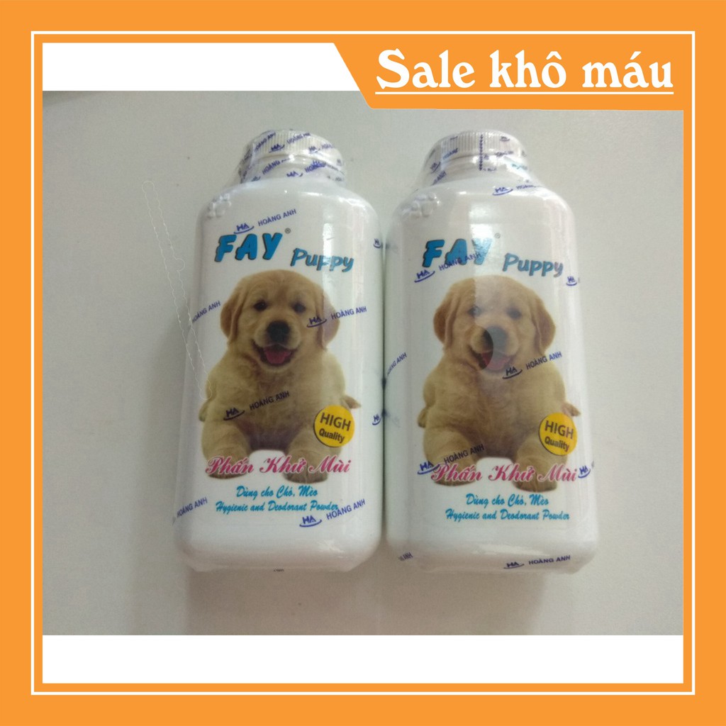 [FLASH SALE]  Phấn tắm khô Fay cho chó mèo