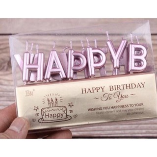 Nến happy birthday