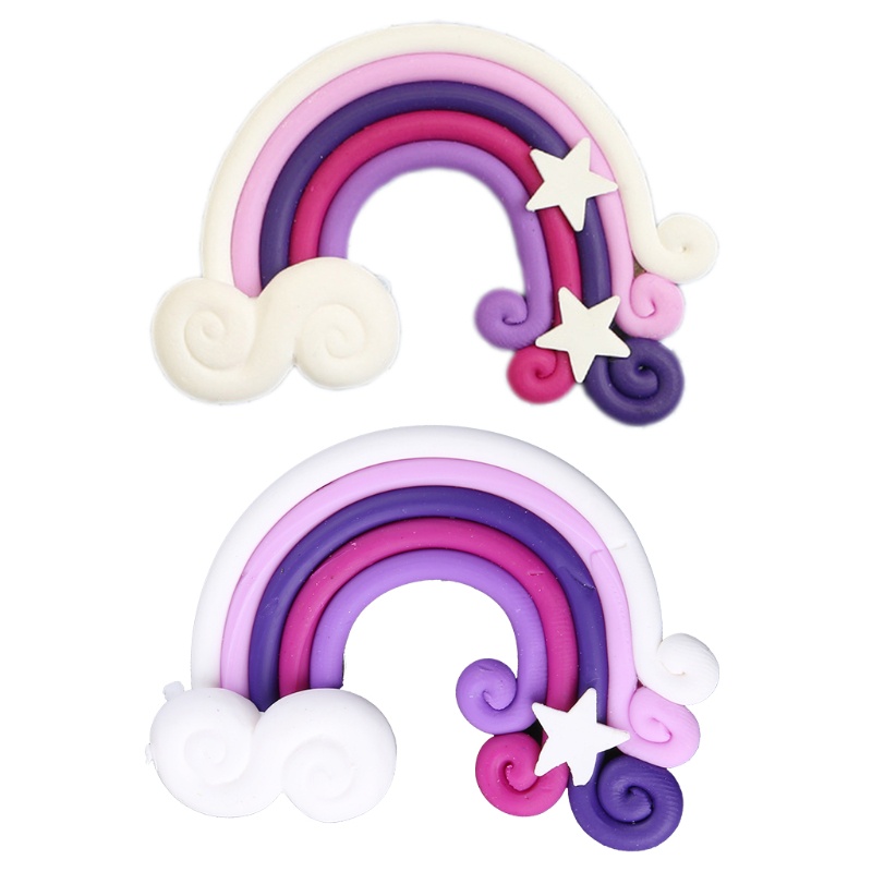 Giá Đỡ Tranh Đính Đá 5D Hình Mây Cầu Vồng Hít Nam Châm DIY