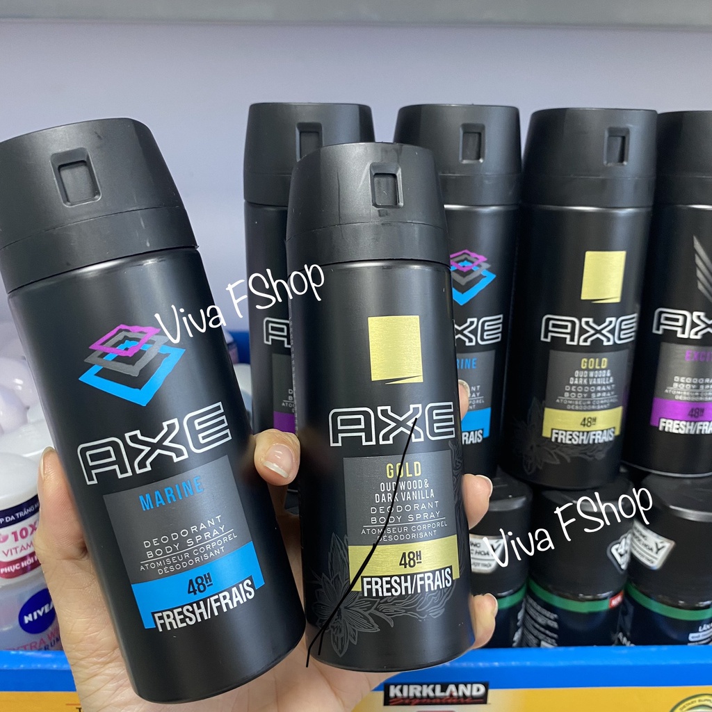 Xịt khử mùi nam Axe Deodorant Bodyspray 150ml |Sịt khử mùi hôi nách