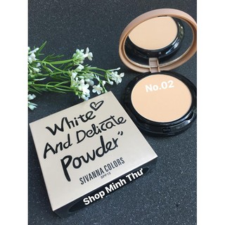 Phấn Trang Điểm Sivanna White And Delicate Powder