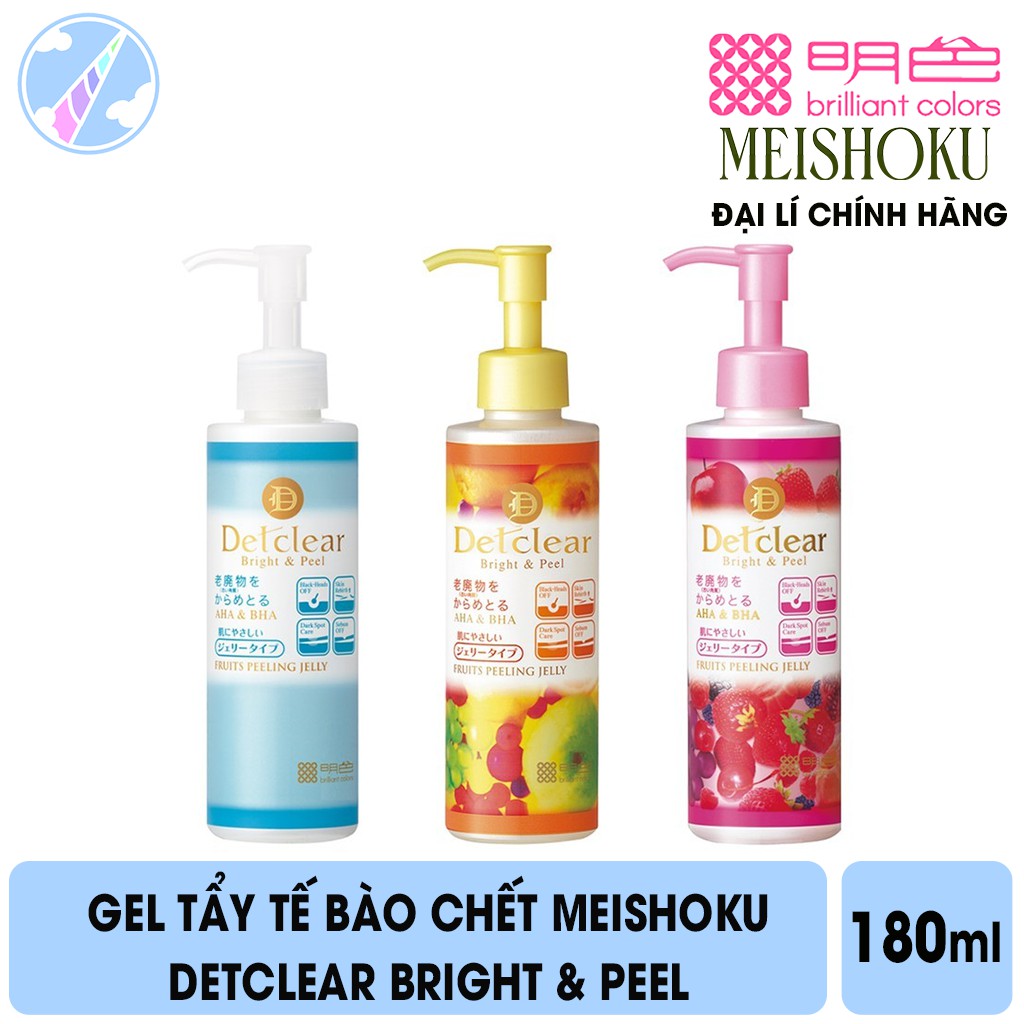 Gel Tẩy Tế Bào Chết Meishoku DetClear Bright & Peel 180ml