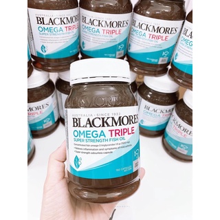 Viên uống Blackmores Omega Triple Super Strength Fish Oil - Viên uống gấp 3 dầu cá