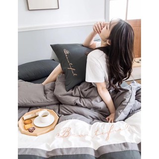 Set 5 món chăn ga gối Cotton Tici