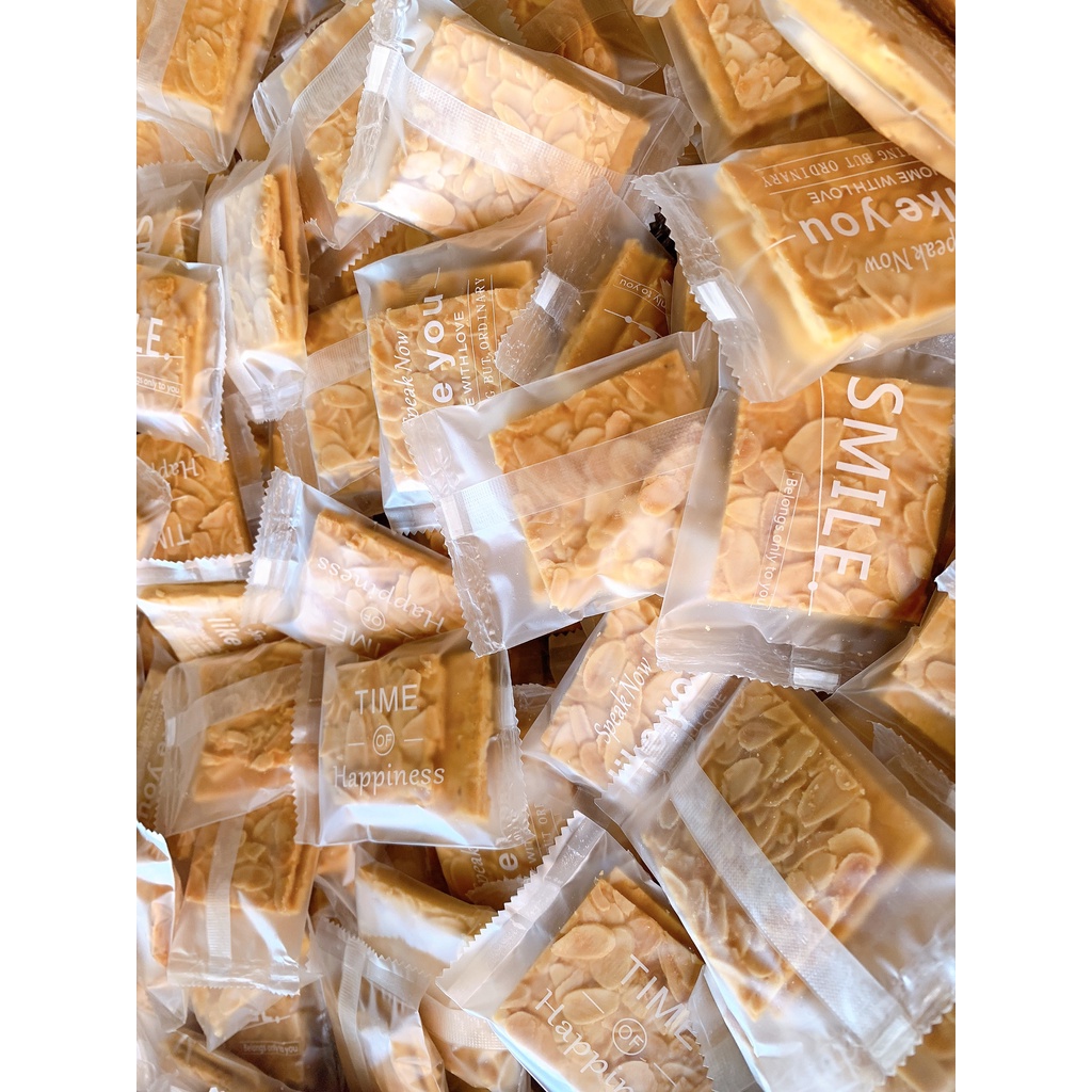 Bánh Ngói Hạnh Nhân Ăn Kiêng Giảm Cân, Eatclean, Healthy NAKUSO (250Gr)