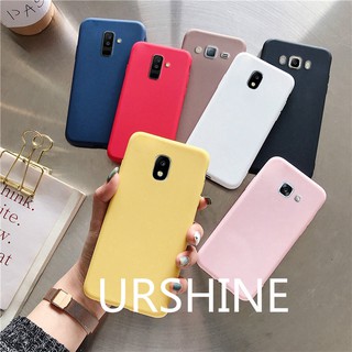 Ốp điện thoại silicon màu trơn dành cho Samsung Galaxy J4 J2 Core J260 J2 Pro J4 J6 Plus 2018