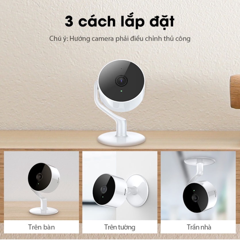 [Mã 154ELSALE2 giảm 7% đơn 300K] Camera wifi trong nhà ACOME APC05 độ phân giải full HD 1080P - Bảo hành chính hãng