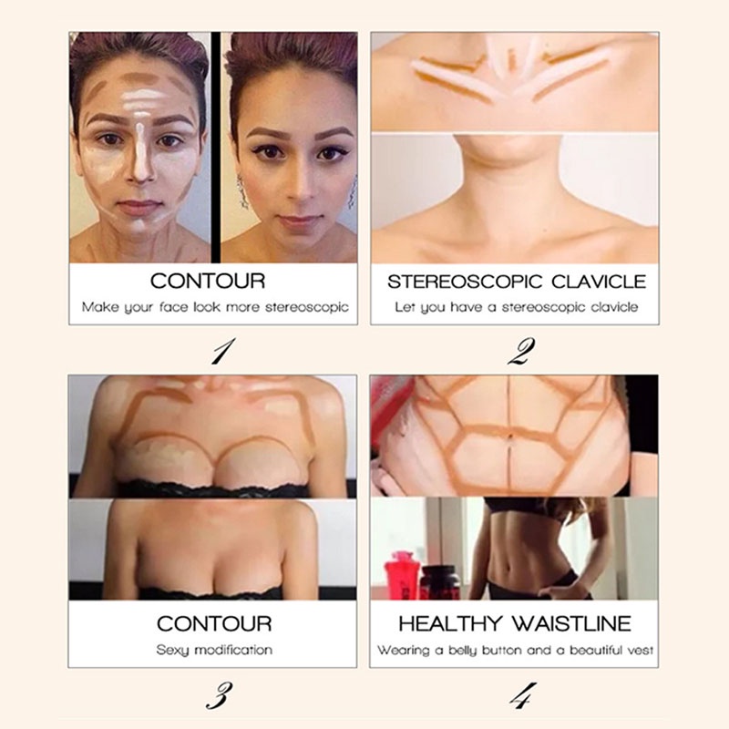 [Hàng mới về] Kem che khuyết điểm chống thấm nước kiềm dầu lâu trôi dưỡng ẩm trang điểm tự nhiên cho nữ