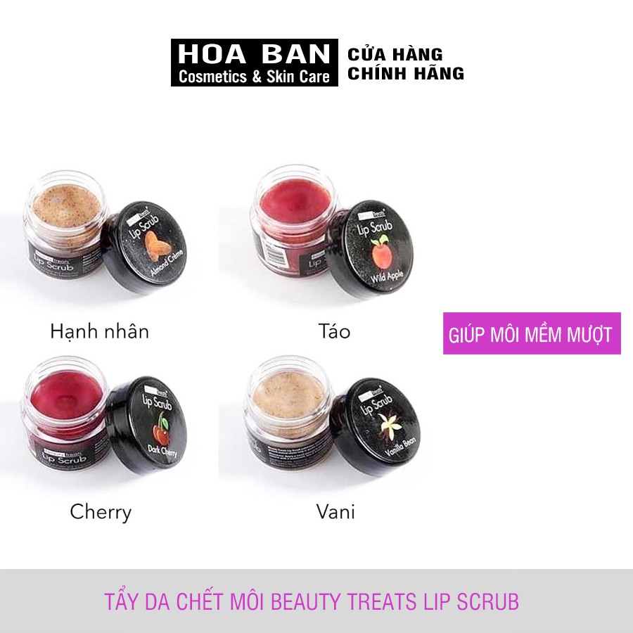 TẨY DA CHẾT MÔI BEAUTY TREATS LIP SCRUB