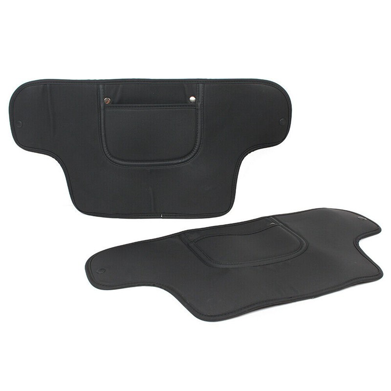 for Tesla el 3 Seat Back Mat Storage Box Anti-Kick Pad Leather Rear Seat Back Protection Pedal Interior Accessories