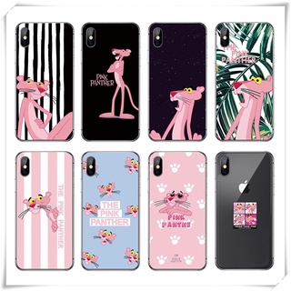 Ốp lưng in hình chú báo hồng dành cho điện thoại compatible for iphone X 8 7 6 6S Plus 5 5S SE
