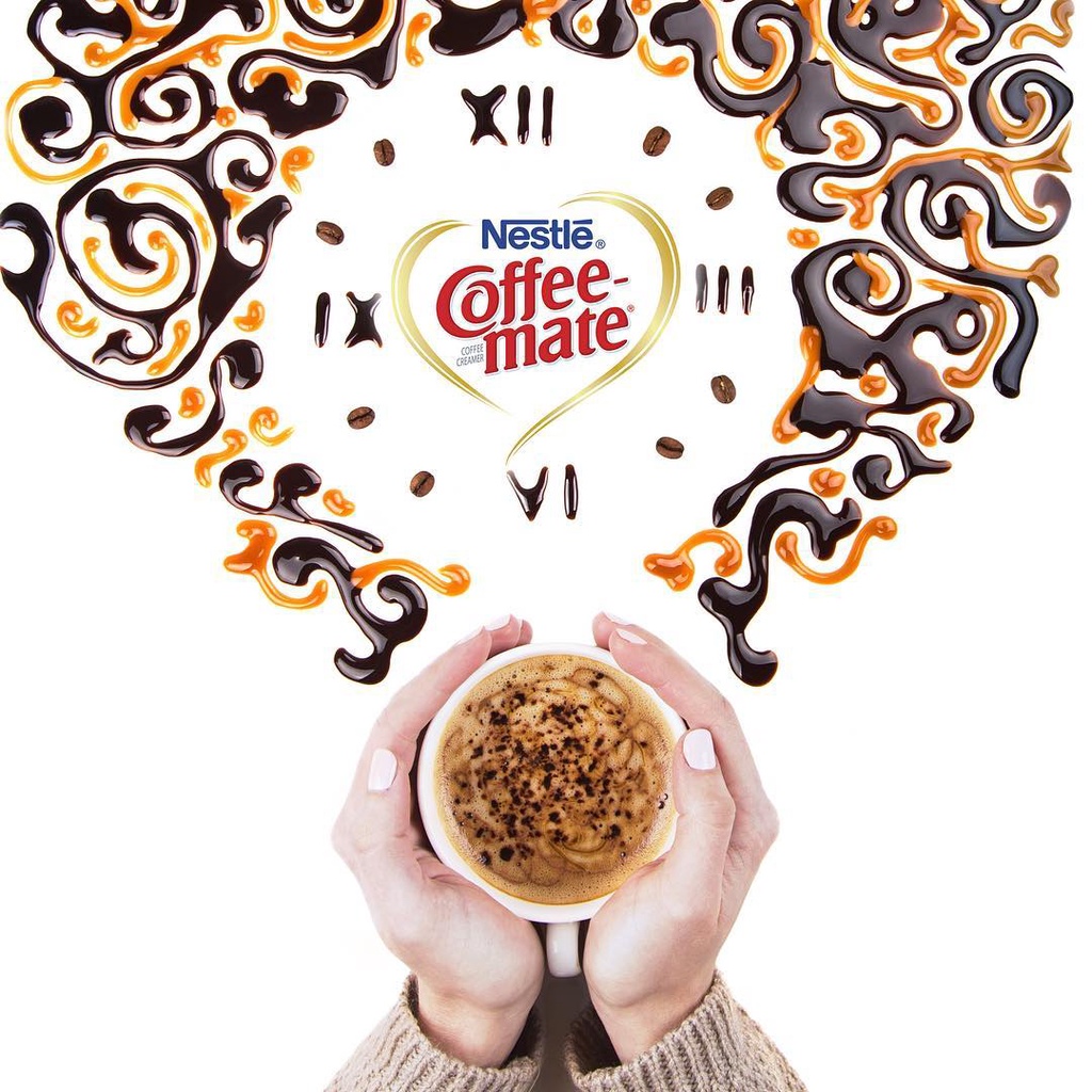 (Date 2024) Bột Kem Sữa NESTLE COFFEE MATE Original 1.5kg Pha Cà Phê, Trà, Ca Cao, Làm Thạch, Soda, Kem, Sinh Tố hàng Mỹ