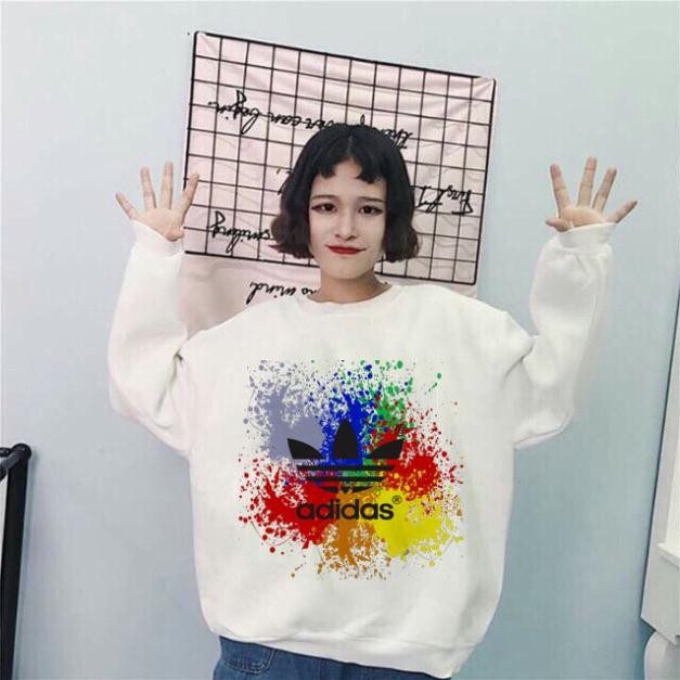 có bigsize đến hơn 100kg vải nỉ bông dày mịn ÁO SWEATER THU ĐÔNG A.D.I. A.S VẢY MỰC