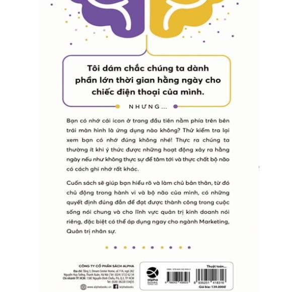 Sách - Thuật Toán Hành Vi Và Cảm Xúc - Alphabooks