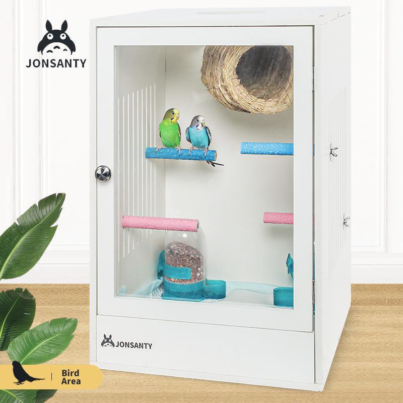 Chuồng thú cưng nhỏ lồng hamster chinchilla tủ lâu đài nuôi cung cấp cách nhiệt ngăn kéo acrylic biệt thự