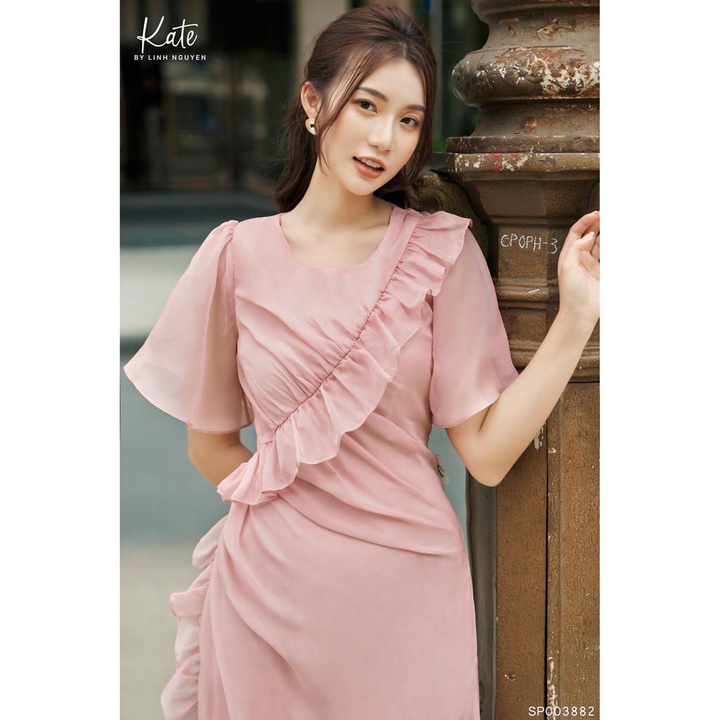 Váy tơ Kate by Linh Nguyen size L like new