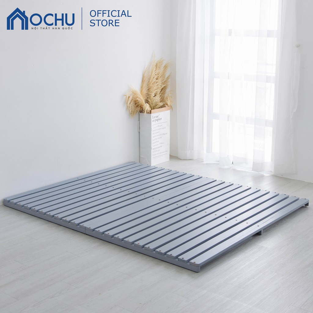 Giường Ngủ Pallet Gỗ Thông OCHU - Nancy Bed - Grey | BigBuy360 - bigbuy360.vn